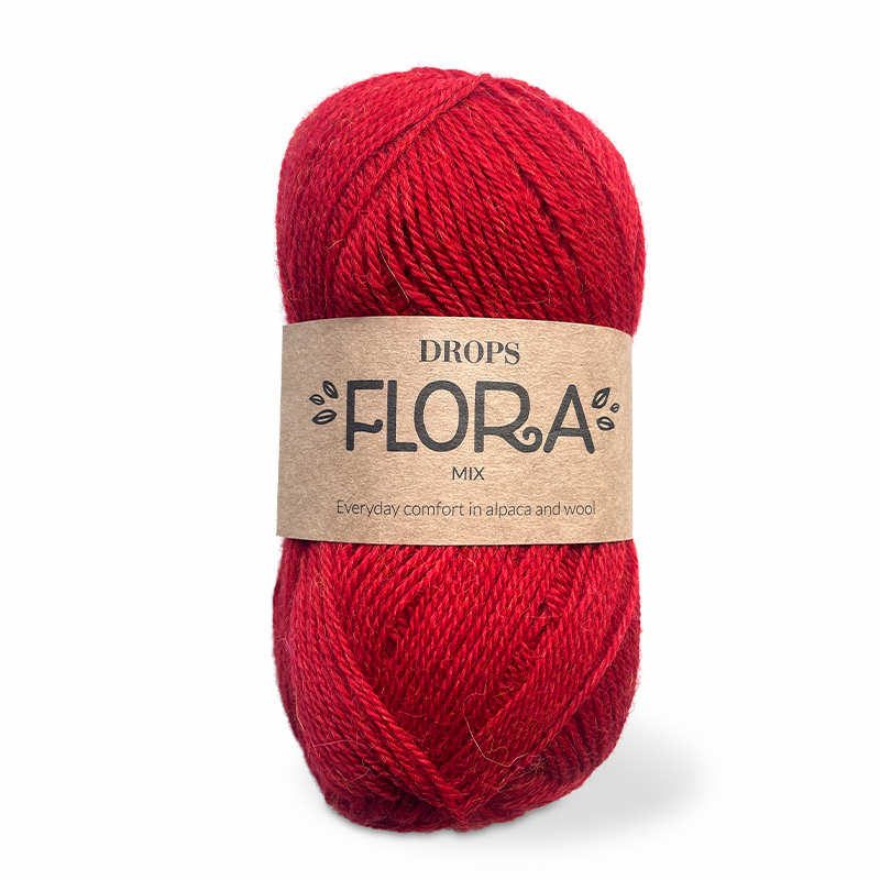 DROPS Flora(ドロップス フローラ) レッド