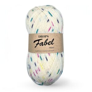 DROPS Fabel（ドロップス ファベル）　ベリー＆クリーム